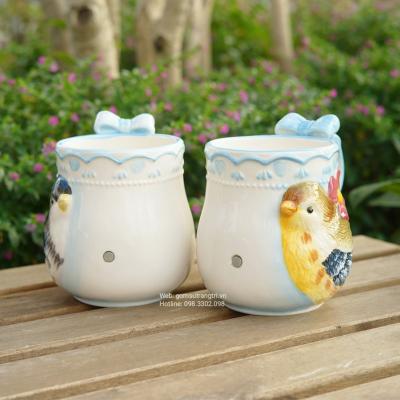 CẶP CỐC ĐÔI CHIM SỨ CAO CẤP